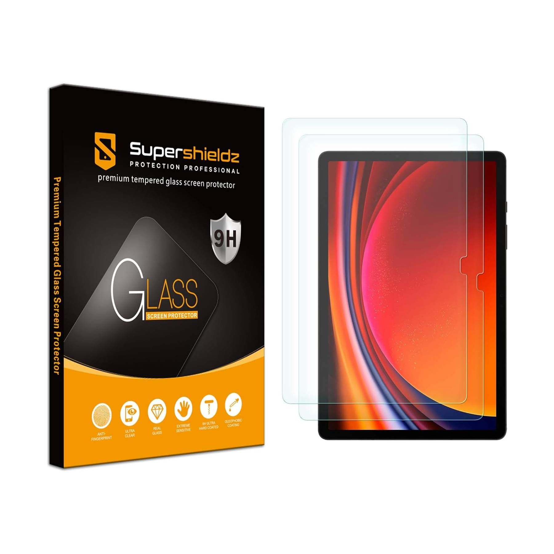Renderização do Supershieldz para Samsung Galaxy Tab S9 FE