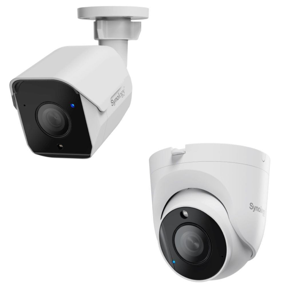 Câmeras de segurança Synology BC500 e TC500