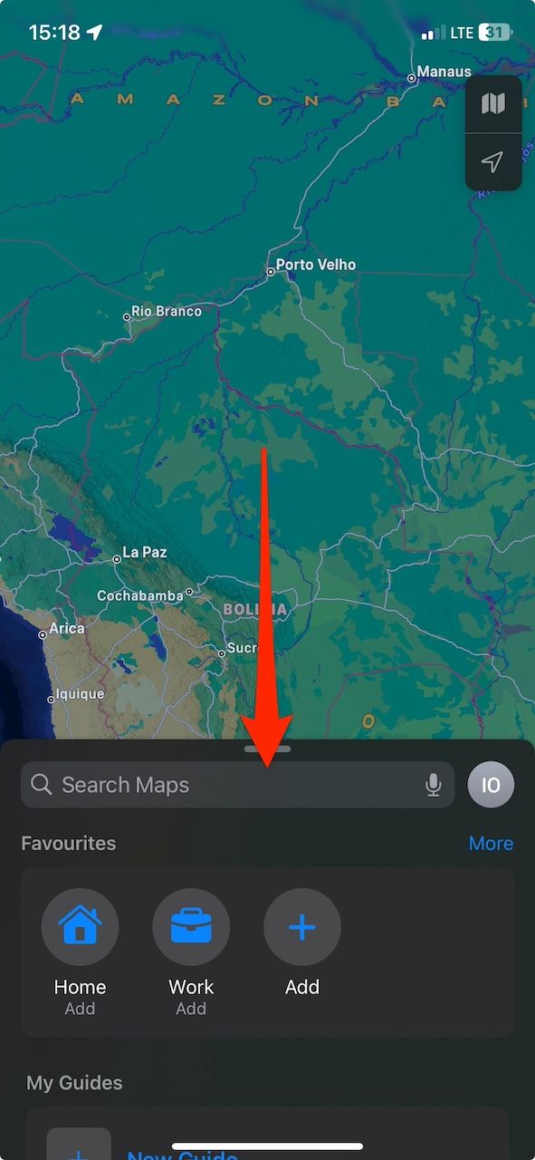 Aplicativo Apple Maps