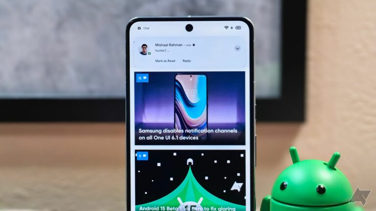 O Android 15 pode impedir que você vaze conteúdo confidencial durante o compartilhamento de tela