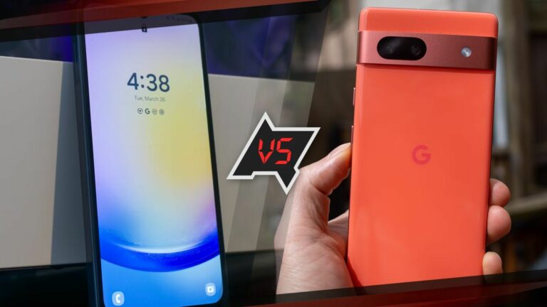 Samsung Galaxy A25 vs. Google Pixel 7a: Batalha de compromissos
