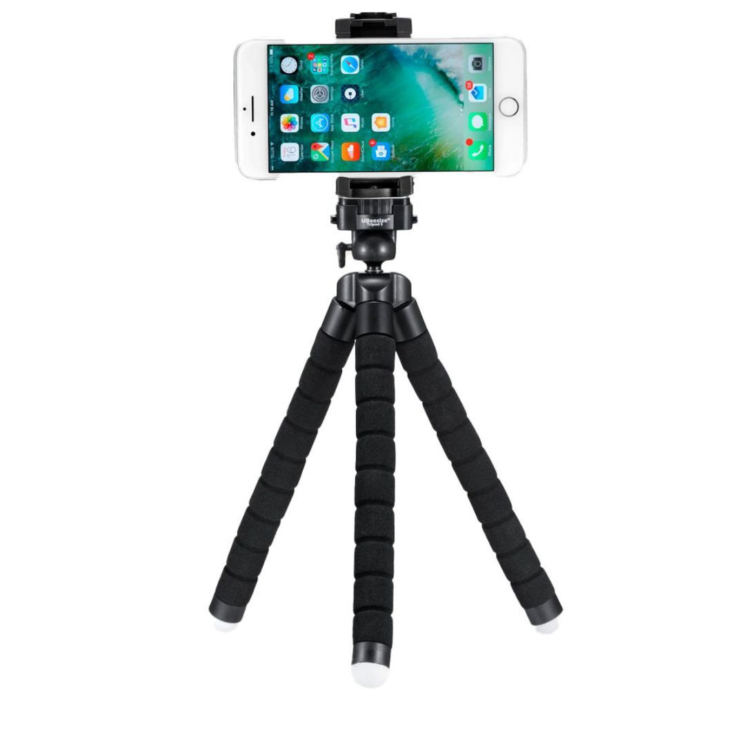 UBeesize Tripod S implantado com smartphone montado