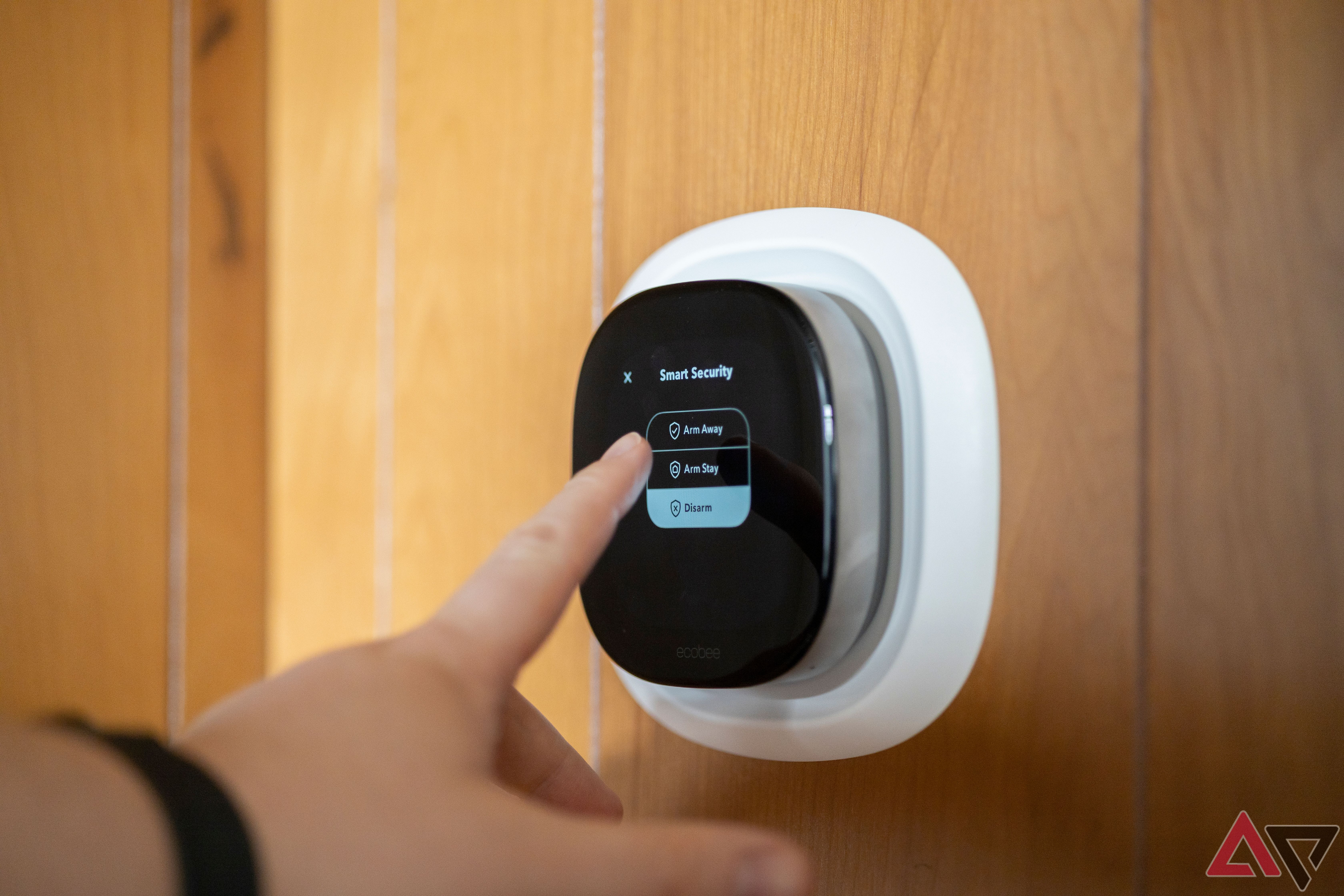 Sistema de segurança para armar pessoas com termostato inteligente Ecobee Premium