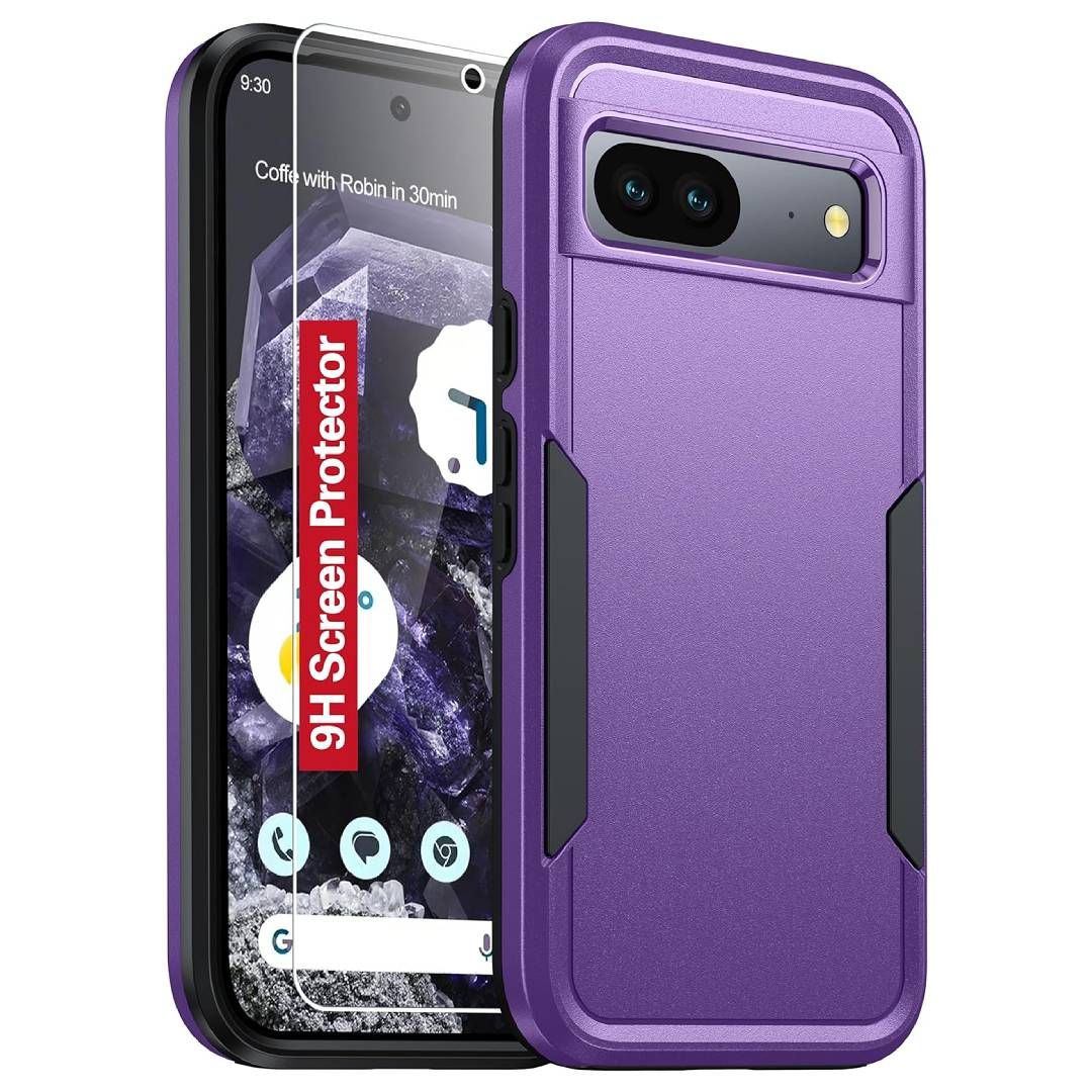 Uma renderização do case Oterkin Rugged Pixel 8a