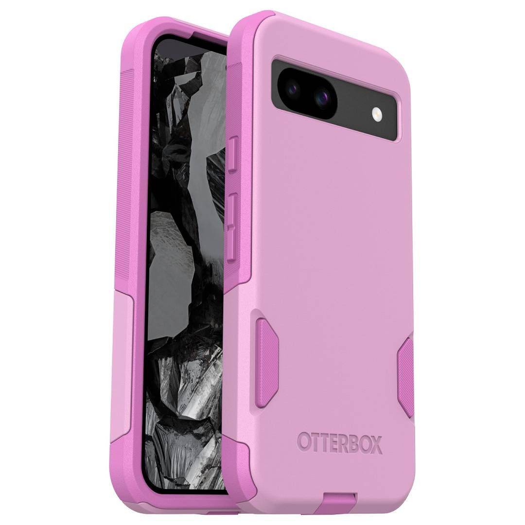 Uma renderização do case OtterBox Commuter Series para o Pixel 8a