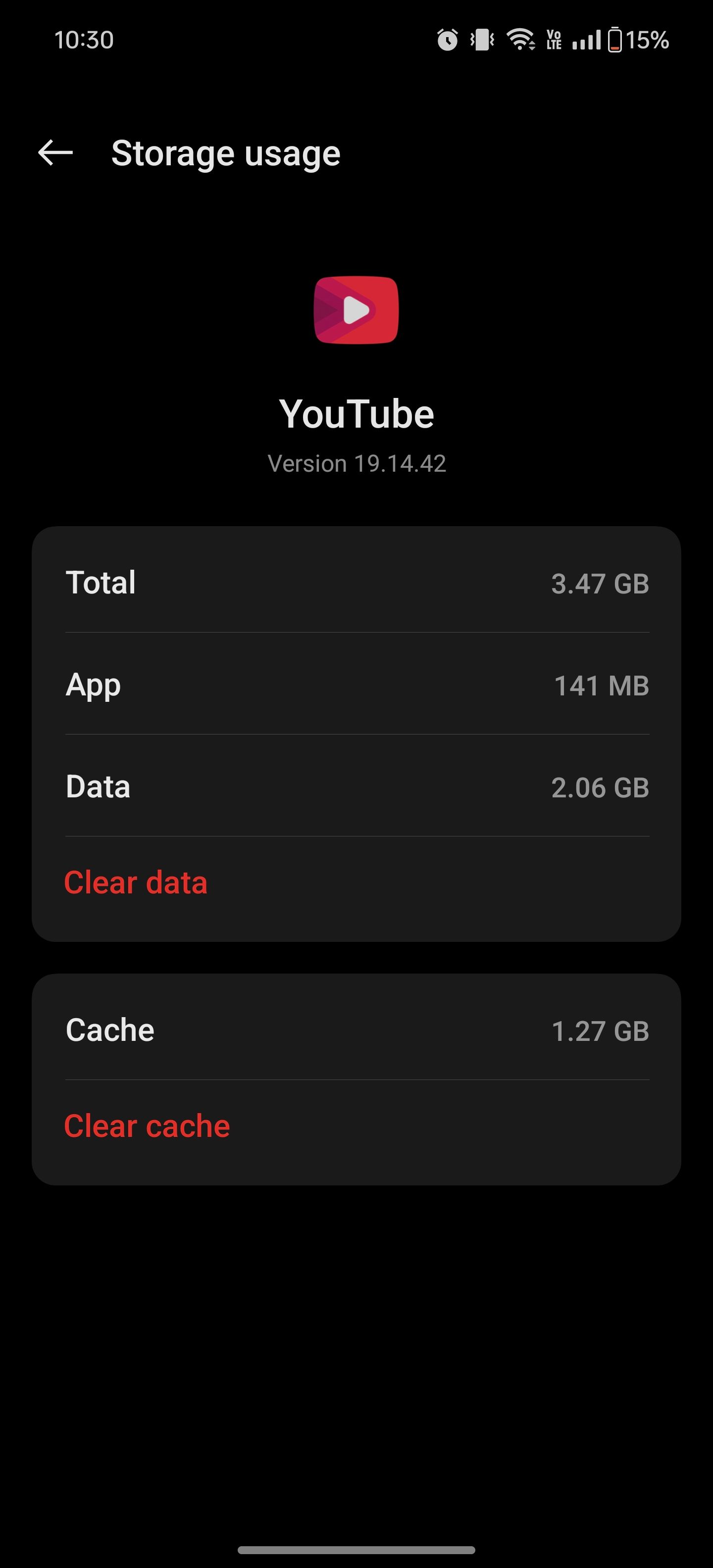 Limpar cache no OnePlus Open