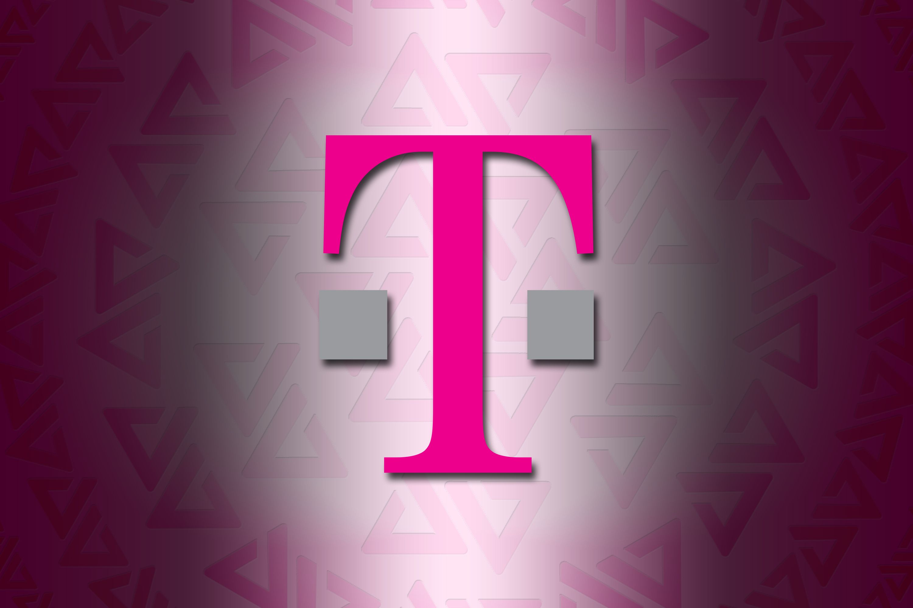 Logotipo da T-Mobile sobre logotipos da AP