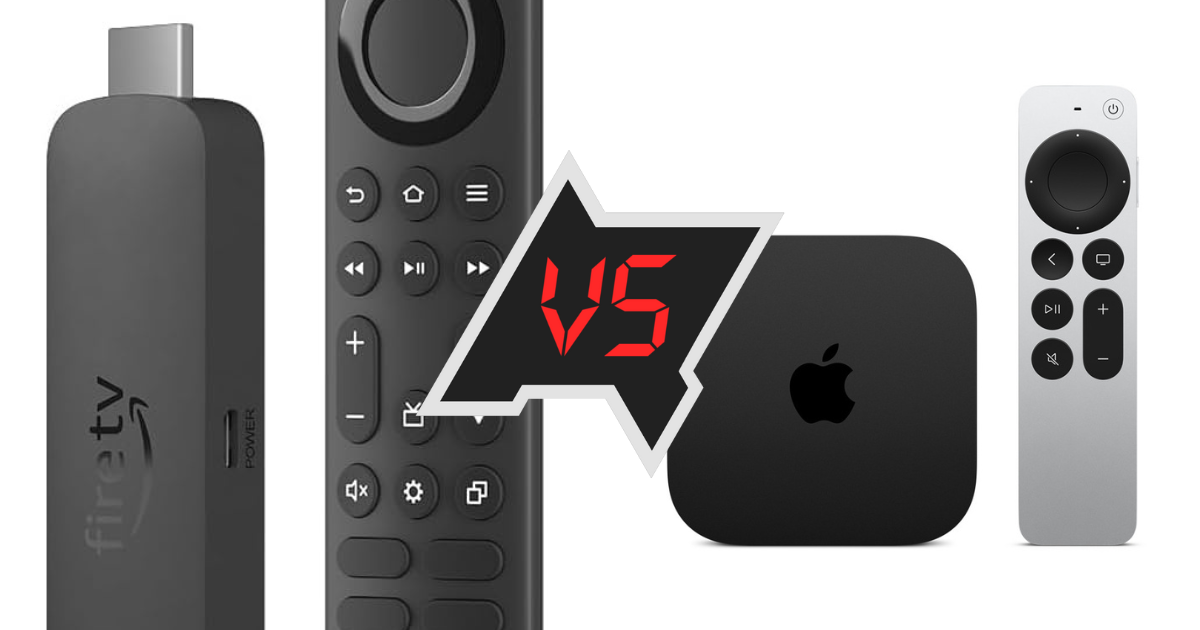 Amazon Fire TV Stick 4K Max vs Apple TV 4K (2022)