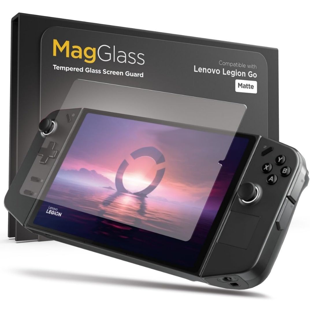 Protetor de vidro temperado fosco MagGlass para Legion Go