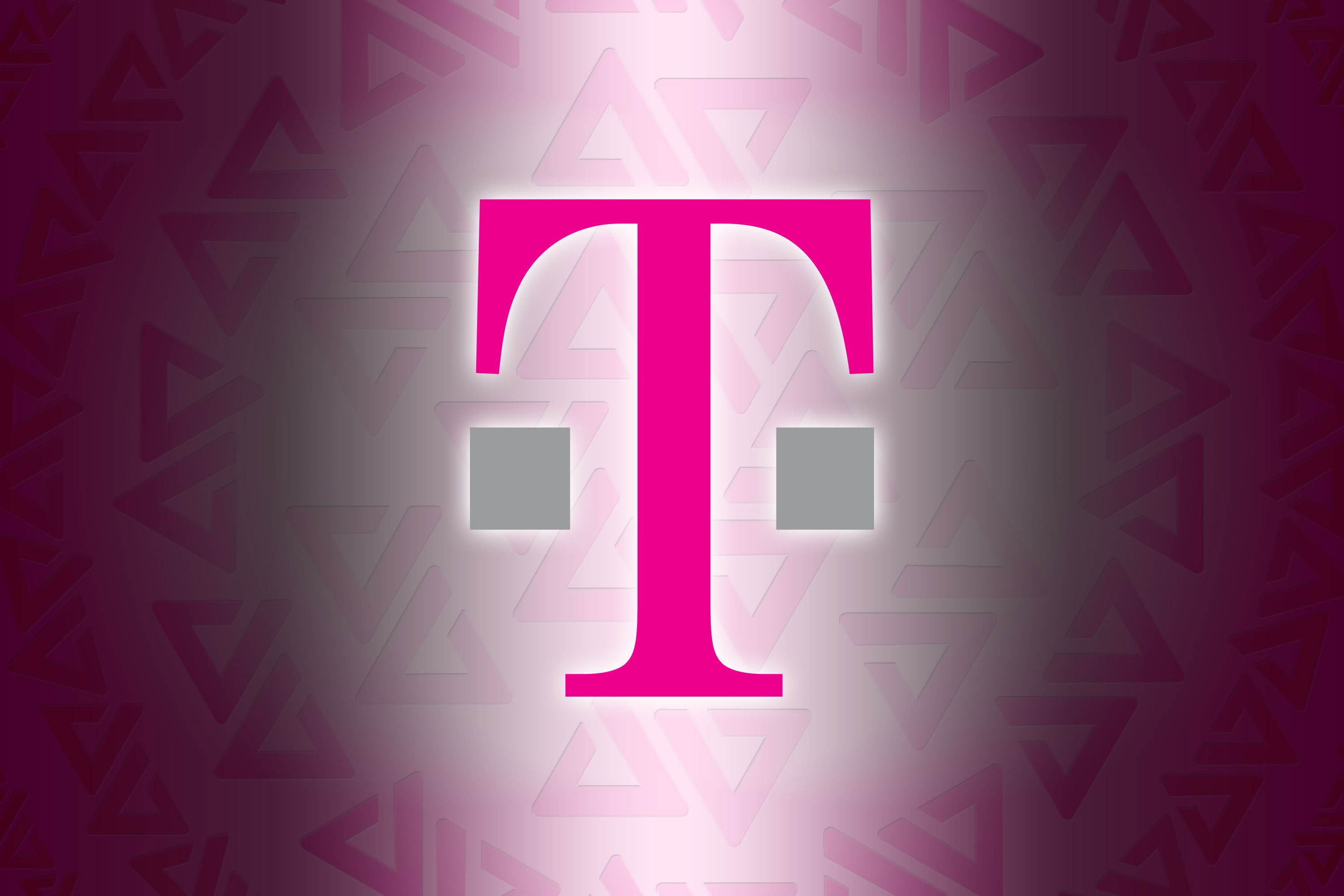 Logotipo da T-Mobile sobre logotipos da AP