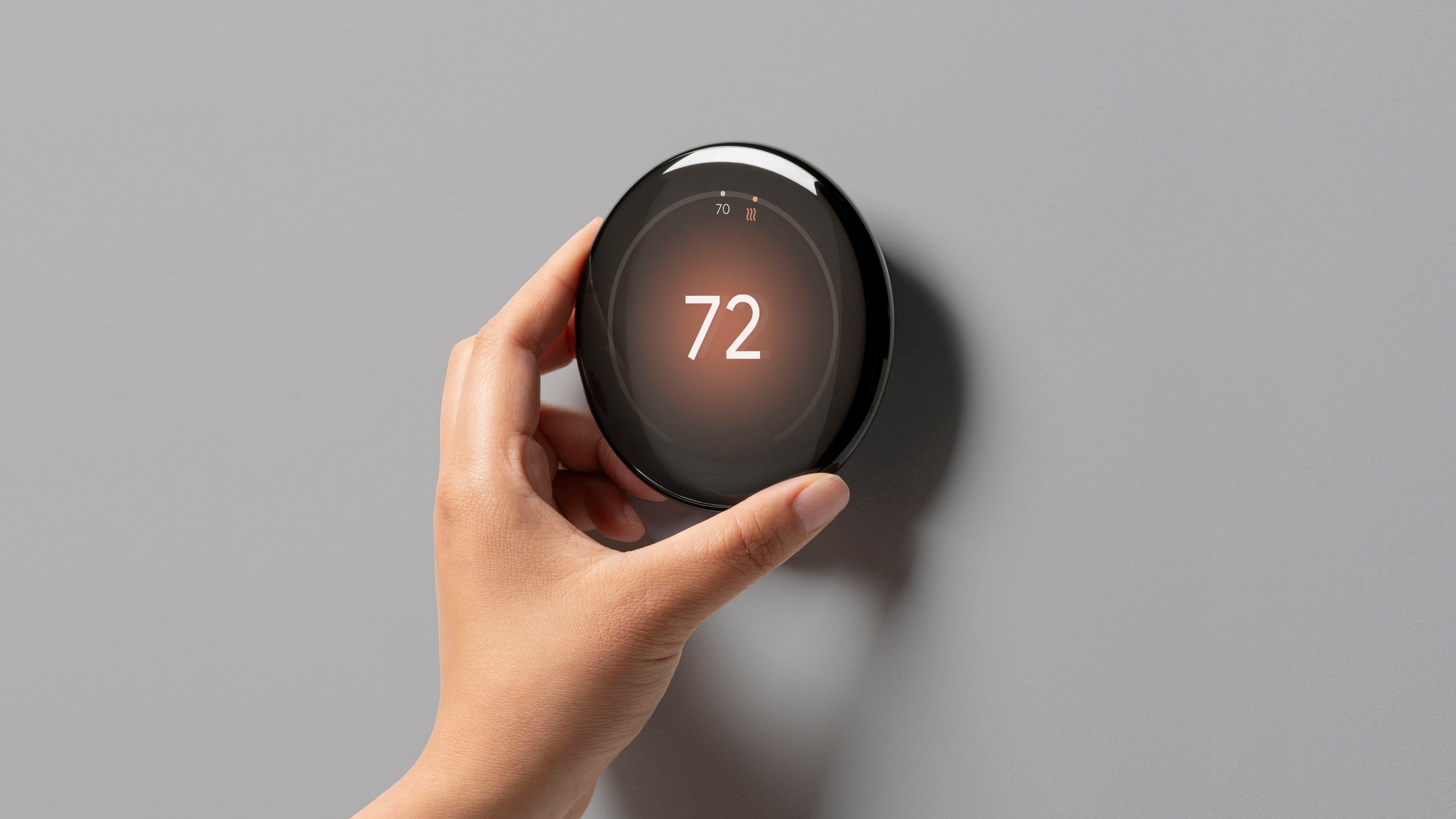 Materiais promocionais vazados do Google Nest Learning Thermostat 4ª geração