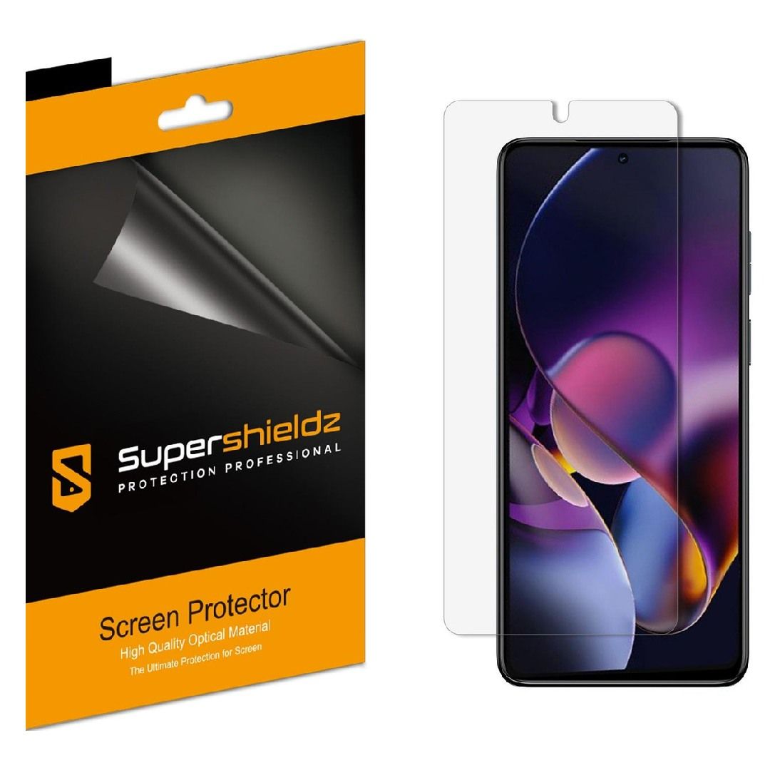 Uma renderização do protetor de tela Supershieldz Matte para o Moto G Stylus (2024).