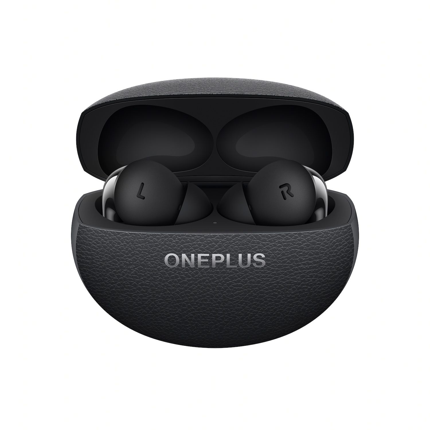 OnePlus Buds Pro 3 em estojo de carregamento em fundo branco