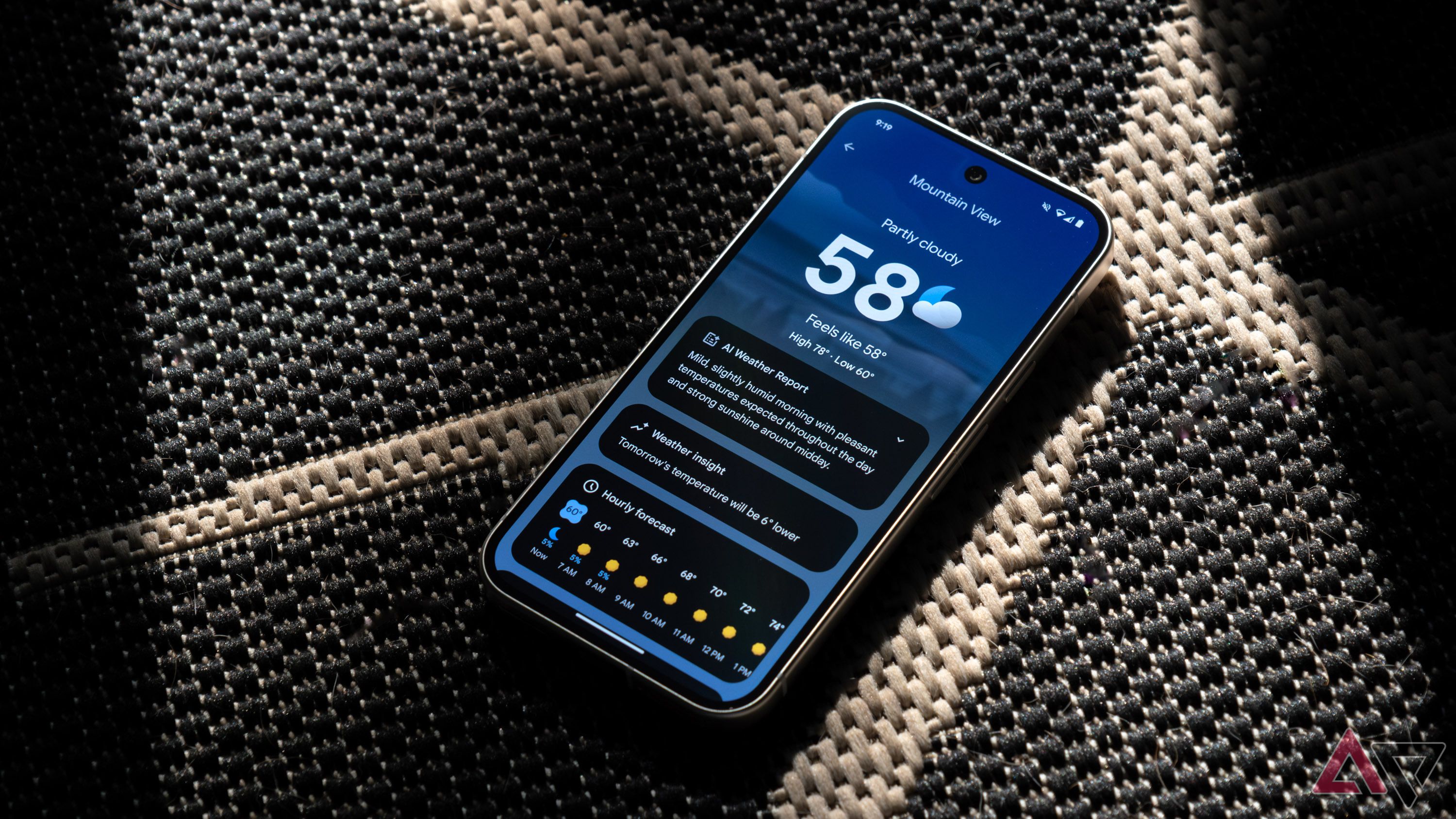 Google Pixel 9 mostra seu aplicativo AI Weather