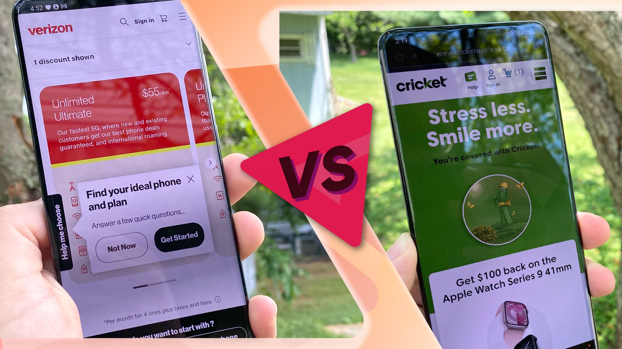 Verizon Wireless x Cricket Wireless