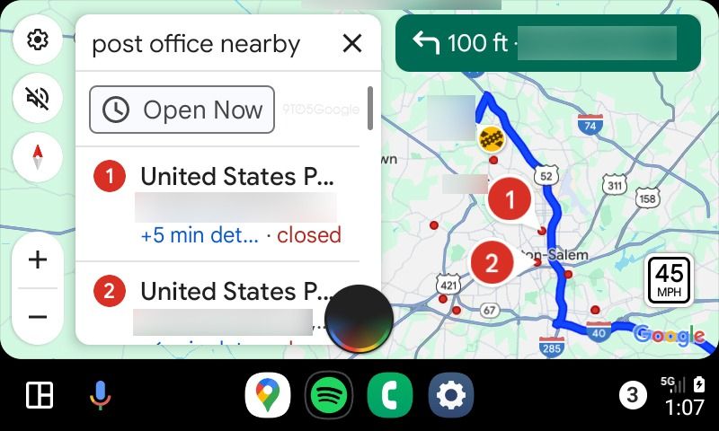 nova interface do assistente do google do android auto