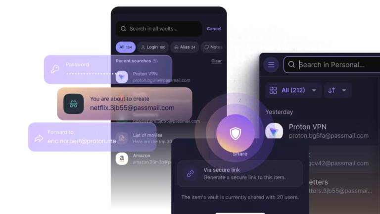 O Proton Pass agora pode preencher endereços automaticamente no Android e usar biometria no desktop