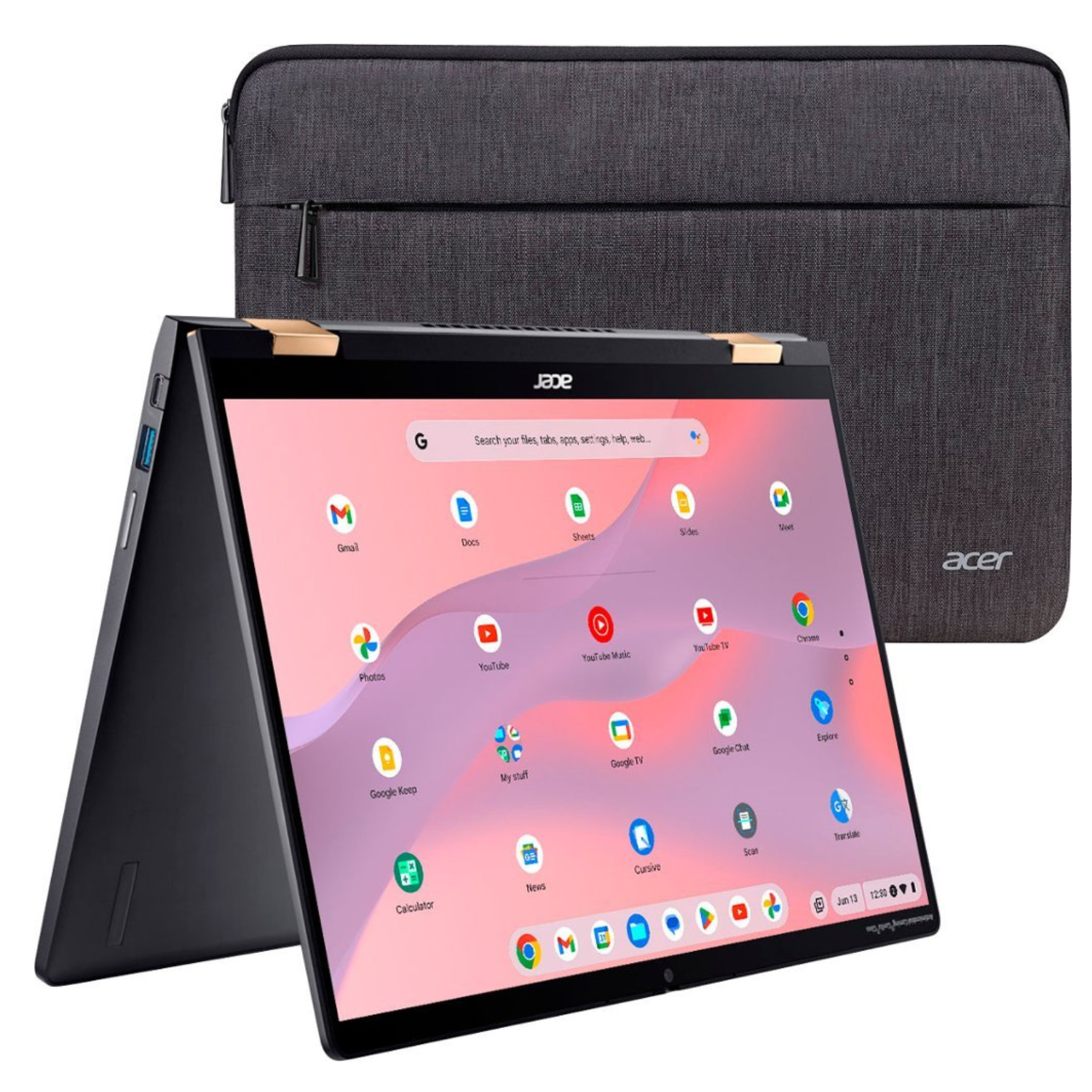 Acer Chromebook Spin 714 com bolsa