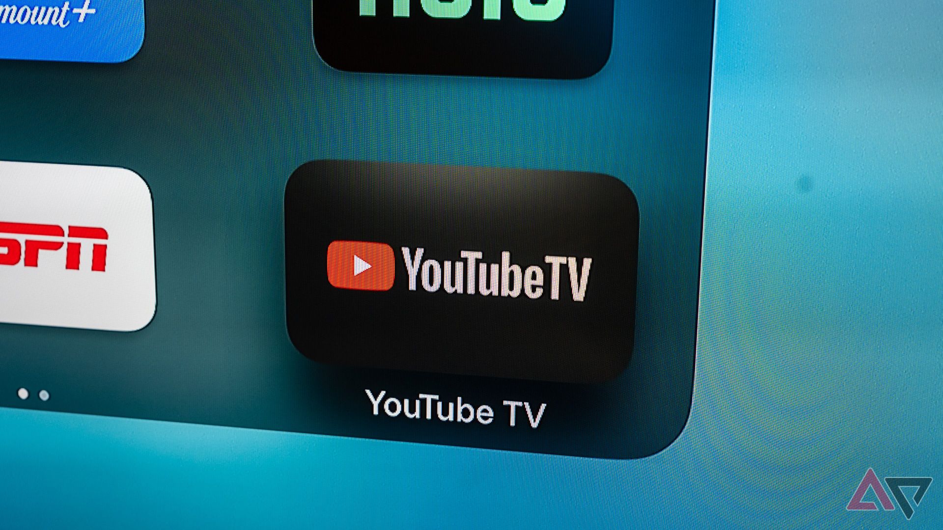 Ícone do aplicativo YouTube TV na Apple TV