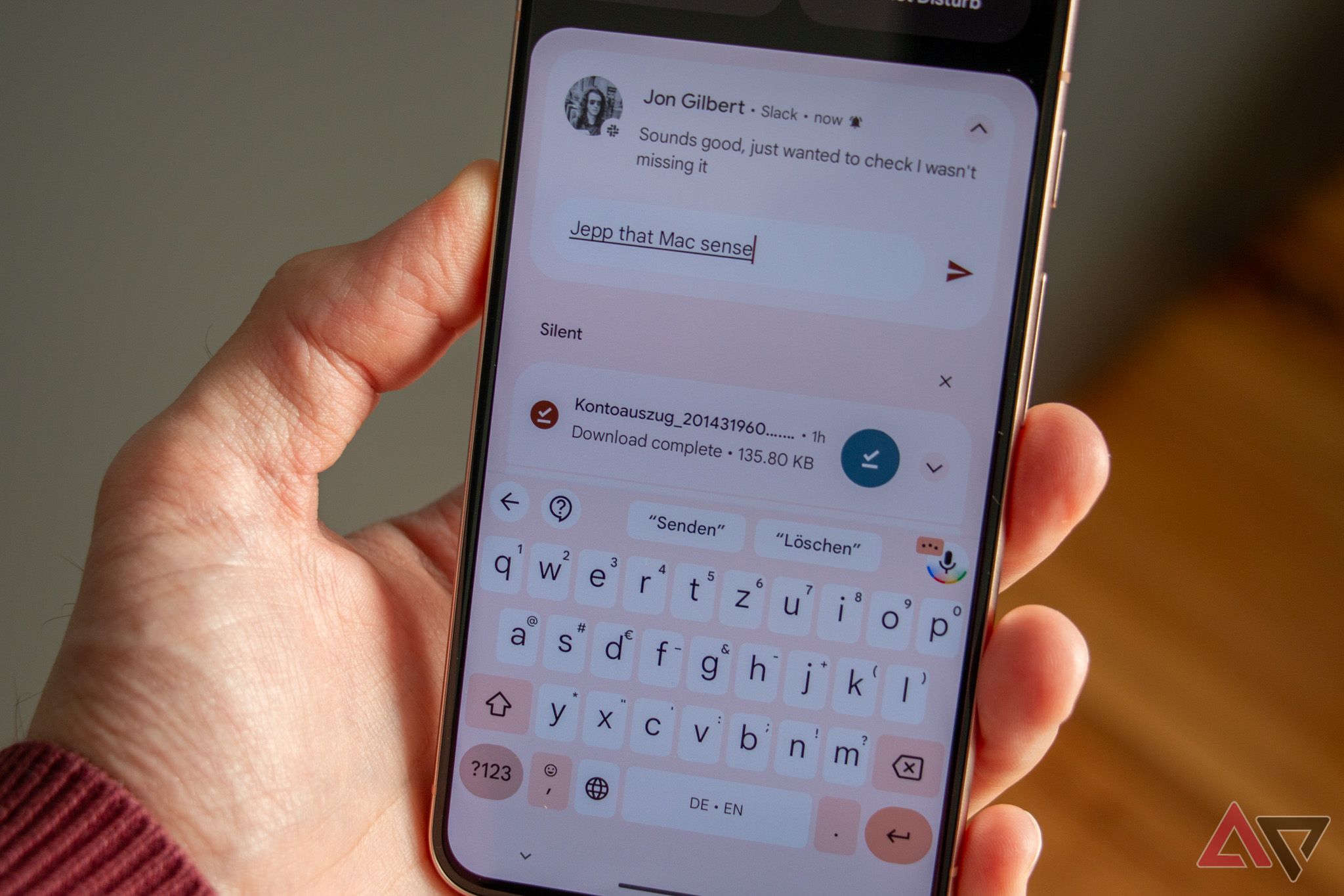 Gboard no Google Pixel 8