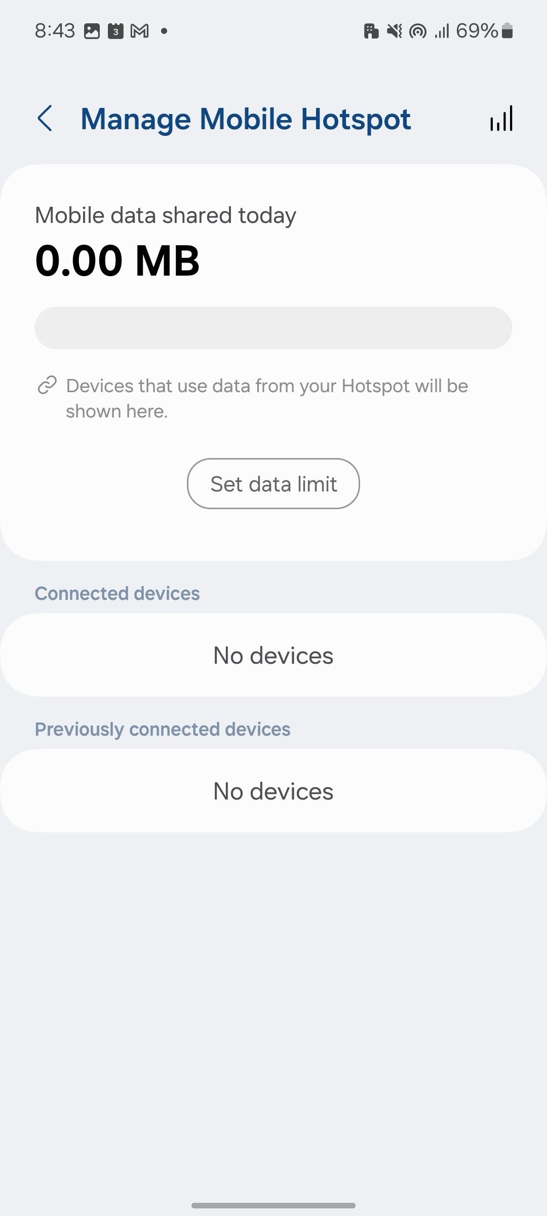 Ajuste o hotspot móvel em telefones Samsung