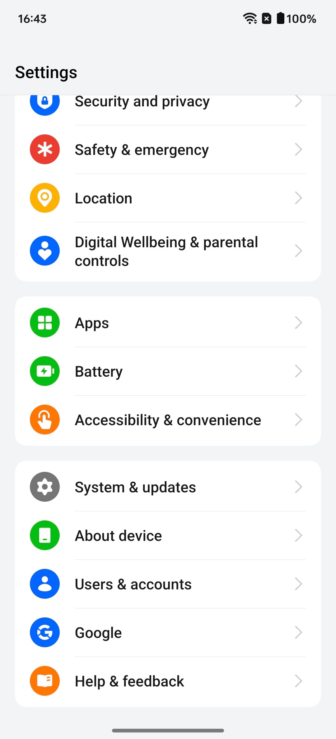 Configurações de bateria no OnePlus 12