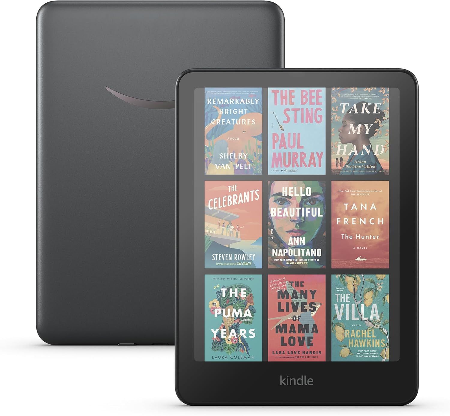 Kindle Colorsoft em fundo branco