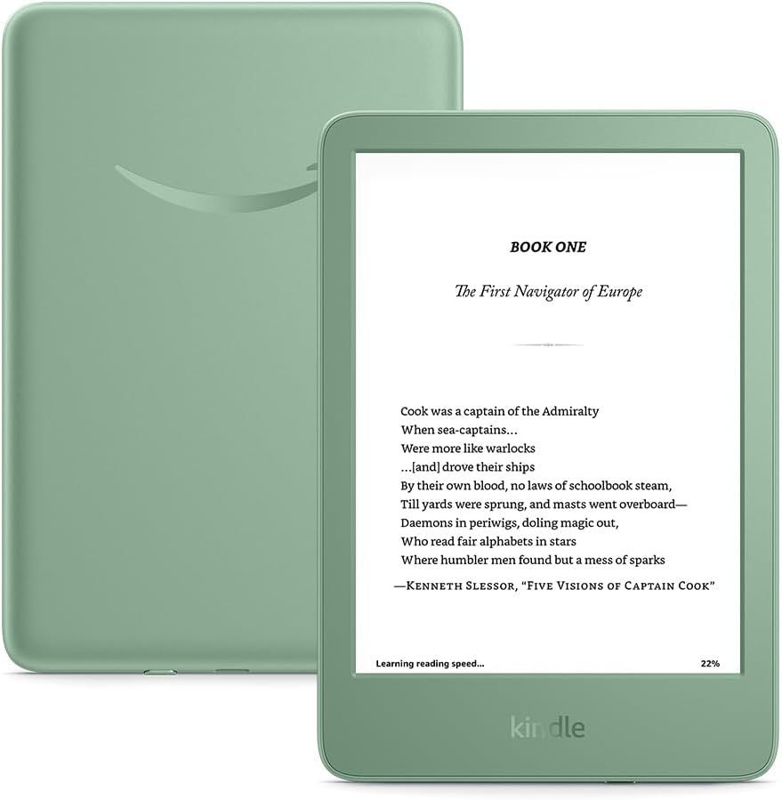 Amazon Kindle (2024) em fundo branco