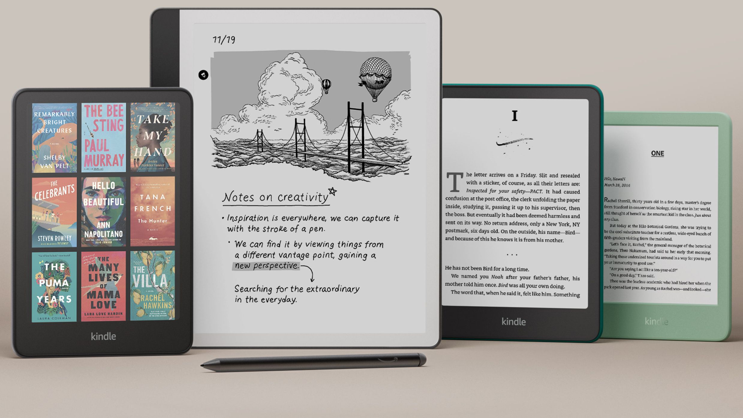 Linha Amazon Kindle 2024