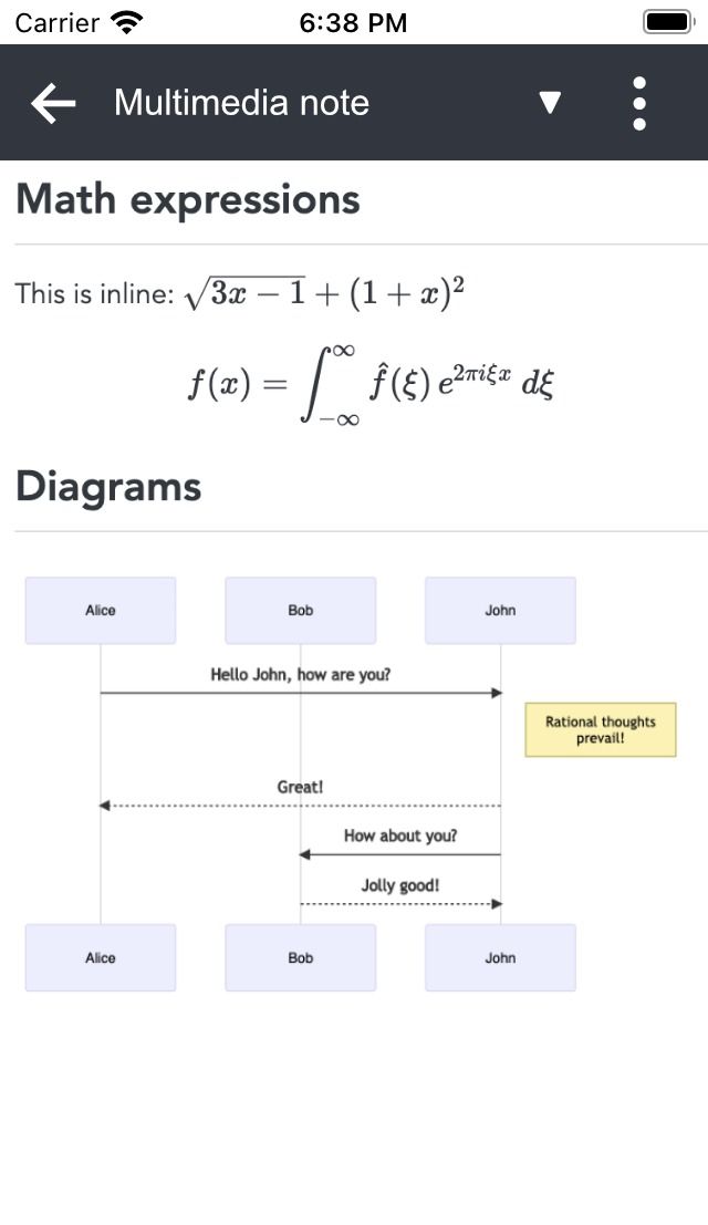 Nota de Joplin com impressões matemáticas