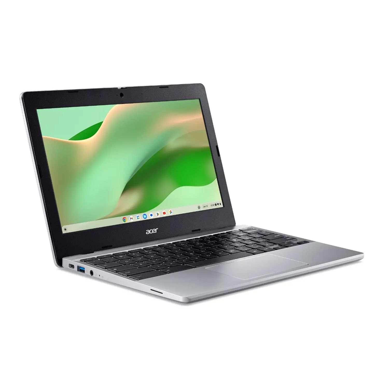 O Acer Chromebook 311 contra um fundo branco.