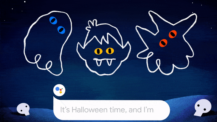 herói do Google Halloween 2020