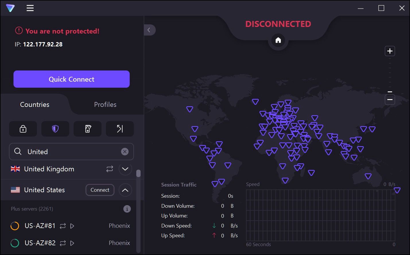 Conecte-se à VPN no Proton VPN