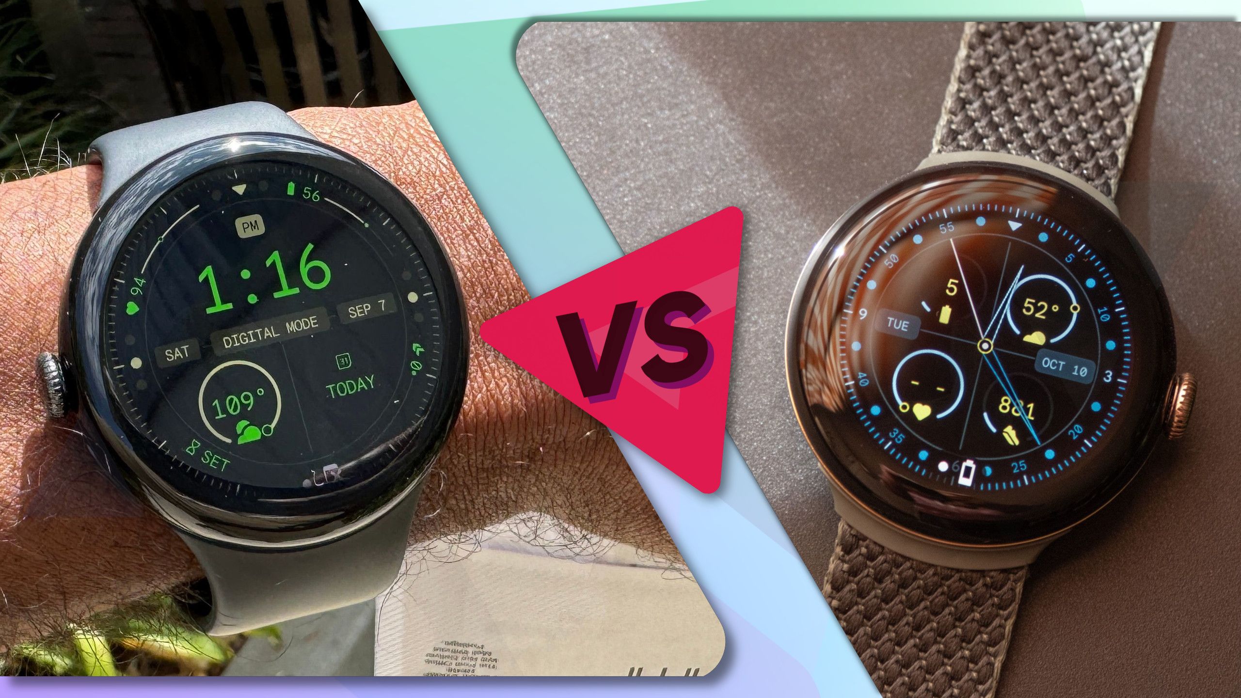 Google Pixel Watch 3 vs Pixel Watch 2