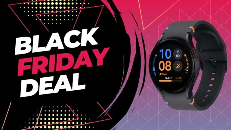 O smartwatch Wear OS econômico da Samsung está ainda mais acessível nesta Black Friday