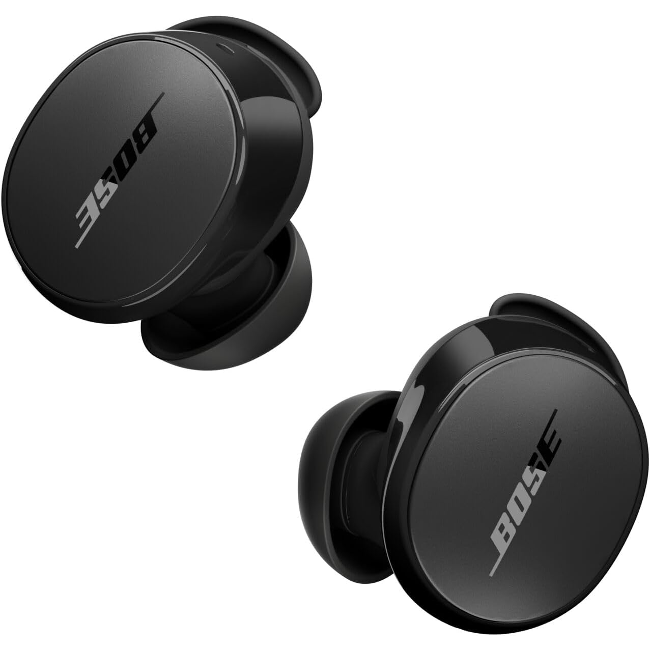 Renderização do produto dos fones de ouvido Bose QuietComfort (2024) em preto sobre fundo branco