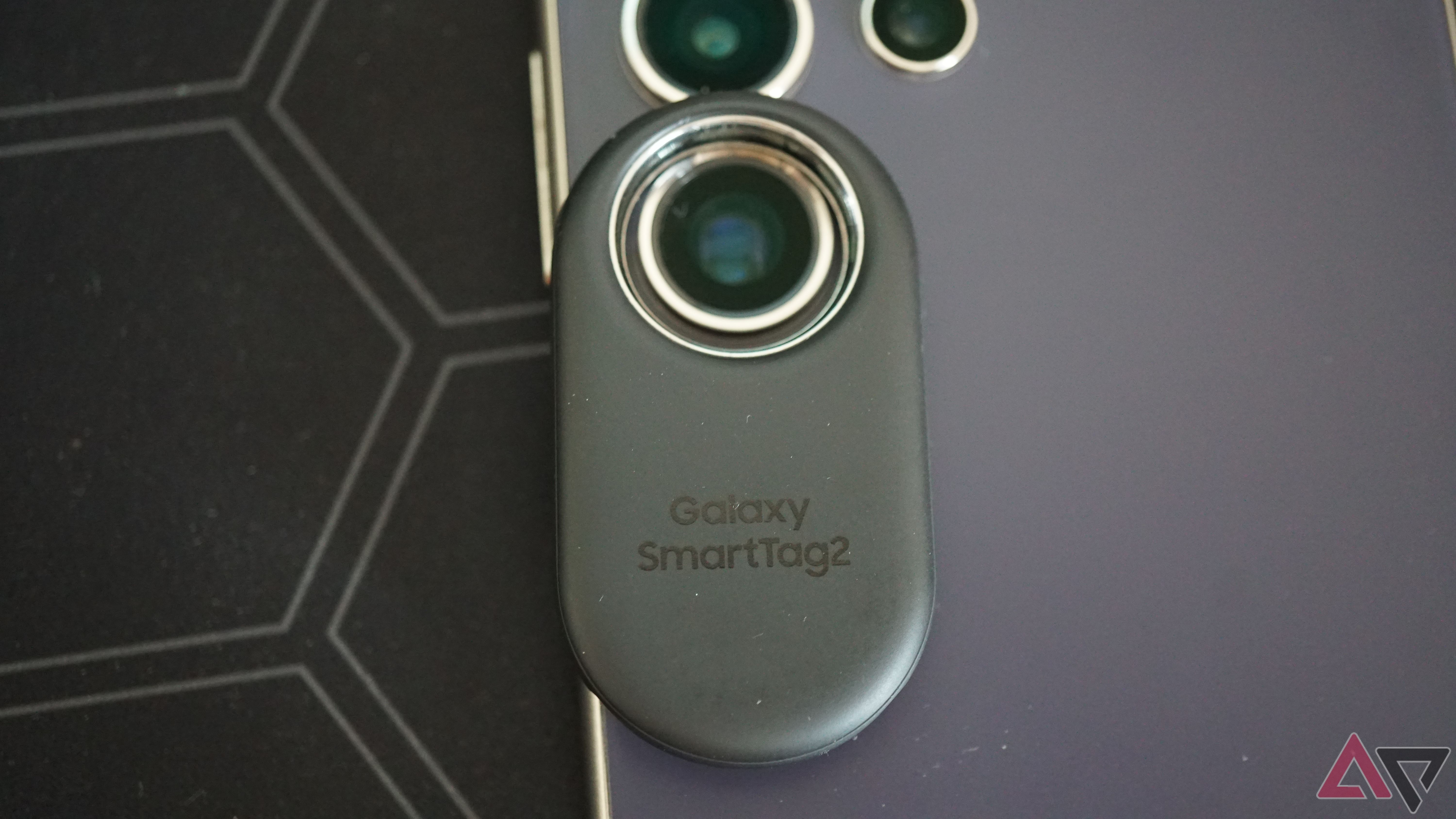 Um close do Samsung Galaxy SmartTag 2