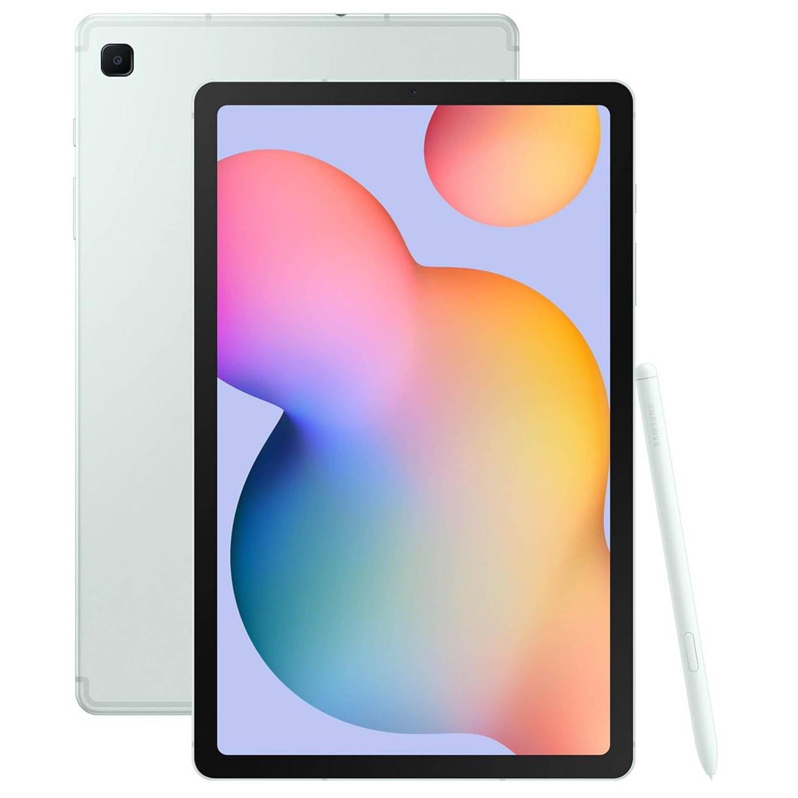 Samsung Galaxy Tab S6 Lite (2024) em um fundo branco