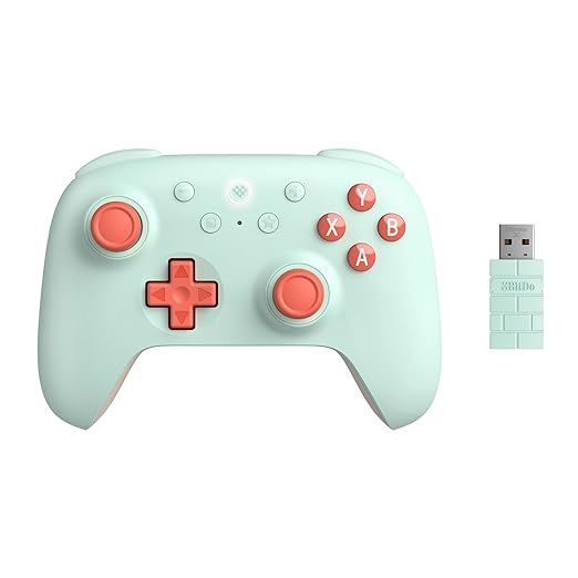 Controlador sem fio 8BitDo Ultimate 2C em hortelã