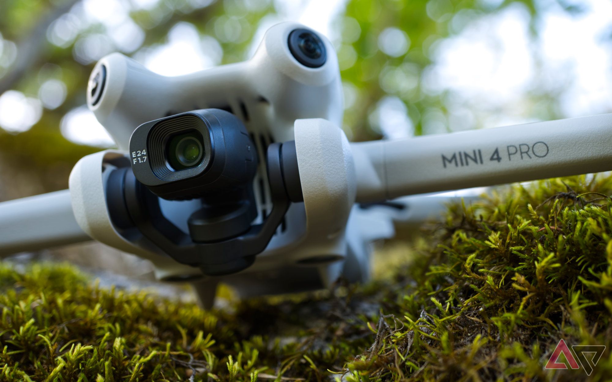 DJI Mini 4 Pro em musgo