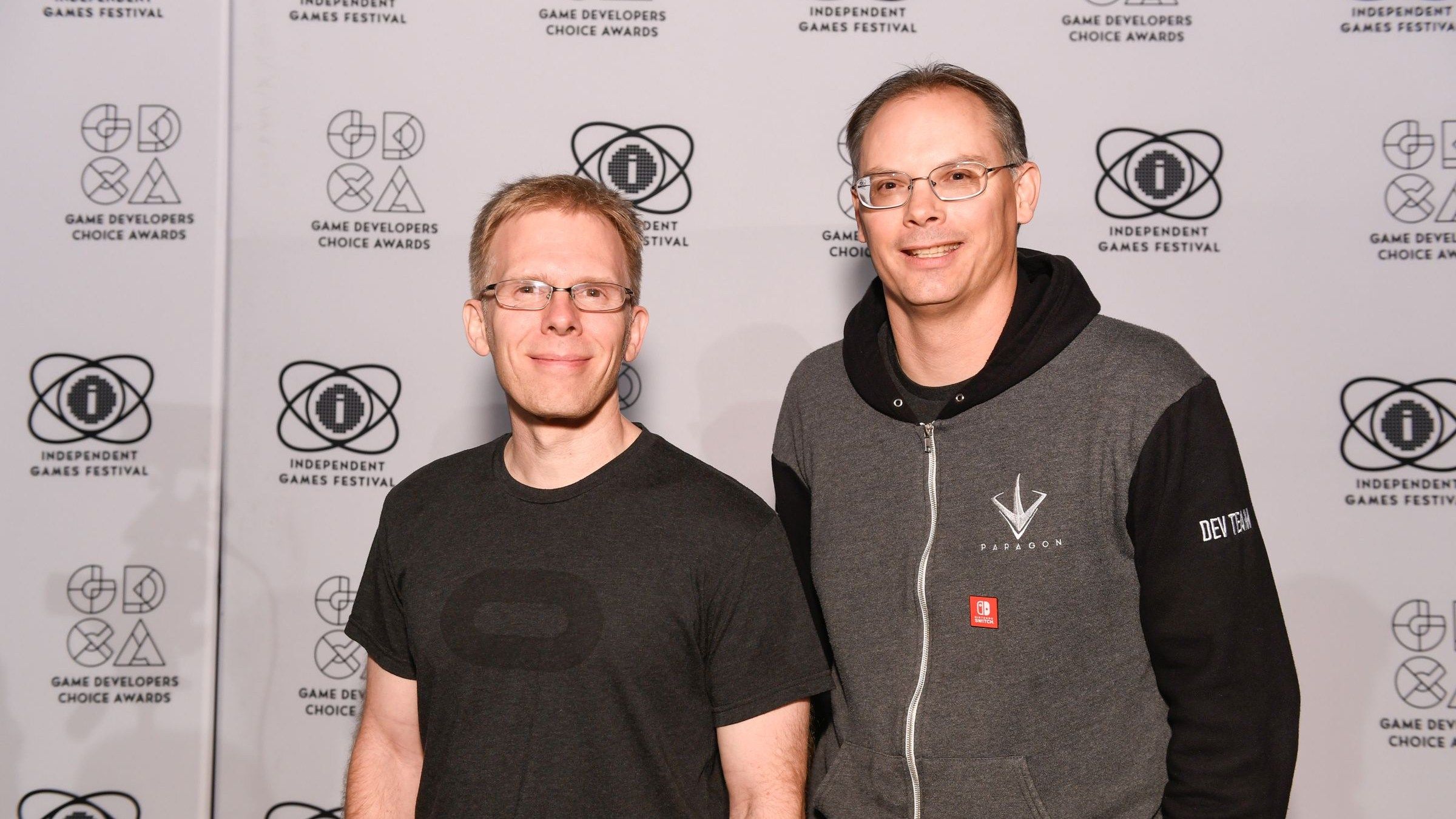 John Carmack e Tim Sweeney