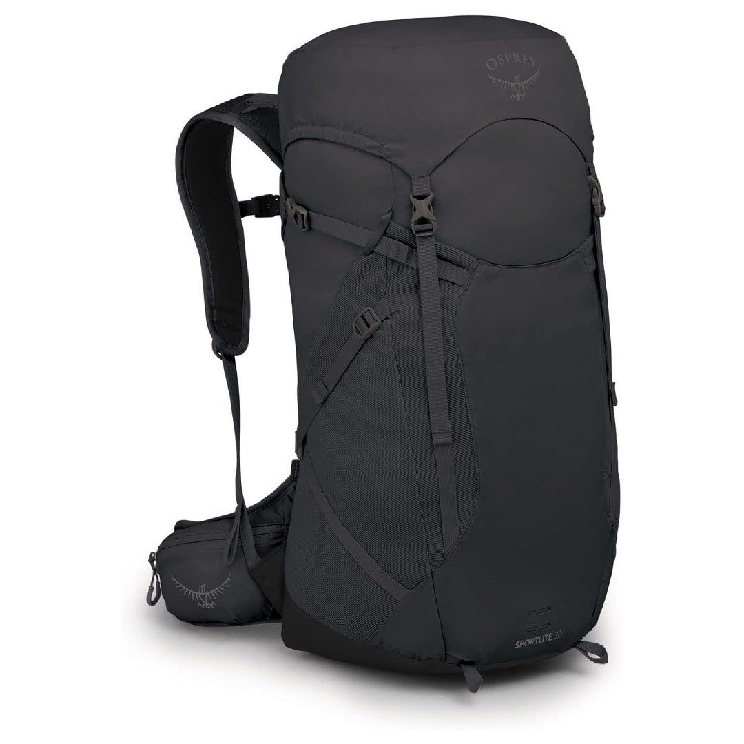 Uma renderização da mochila ultraleve Osprey Sportlite 30L.