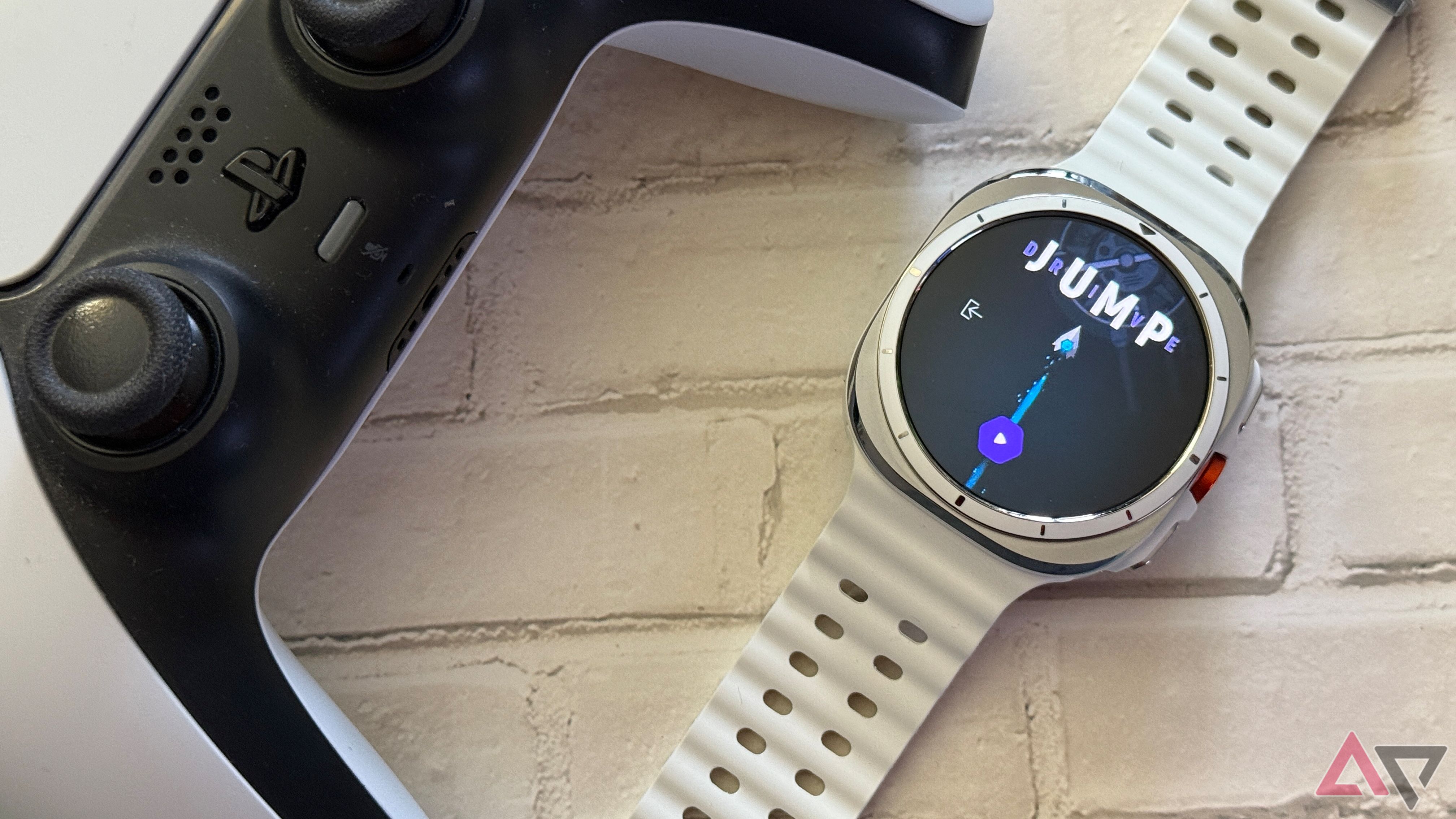 Jump Drive rodando em um.Galaxy Watch Ultra