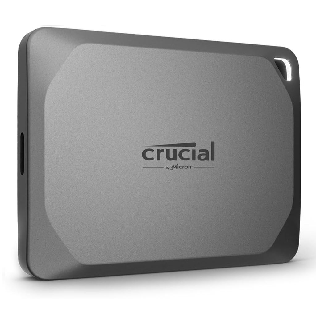 Crucial X9 Pro em ângulo