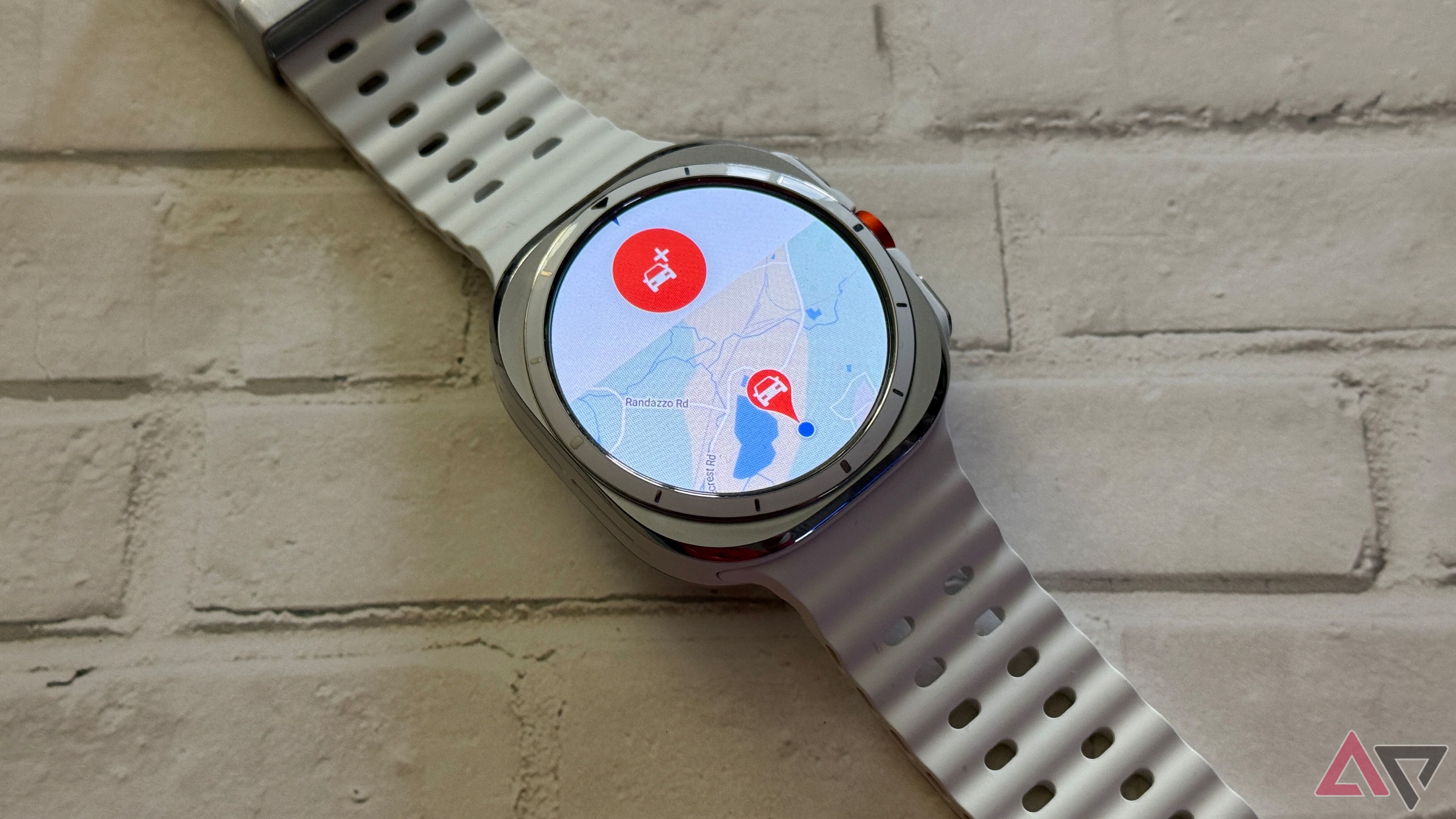 Aplicativo Parking Wear OS